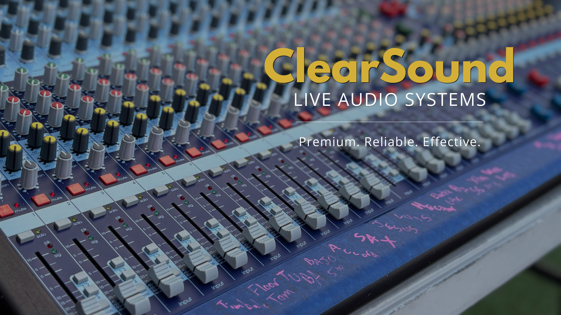ClearSound Midas Console
